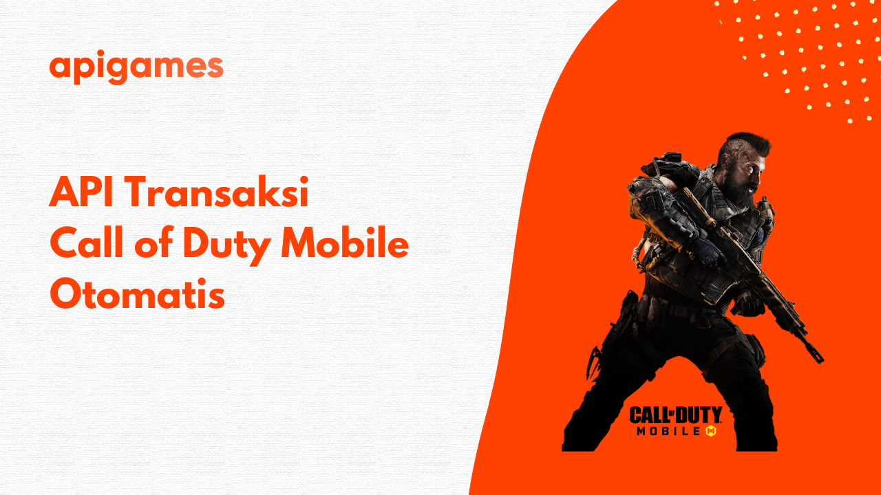 API Transaksi Call of Duty Mobile Otomatis
